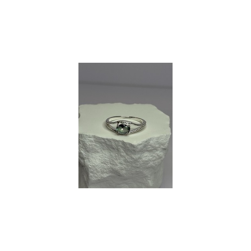 925 Sterling Silver Alexandrite Ring Size 7.5