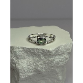 925 Sterling Silver Alexandrite Ring Size 7.5