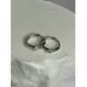 925 Sterling Silver Minimalist CZ Earrings Length 0.5 Inch