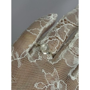 925 Sterling Silver Moonstone Ring Size 7.5
