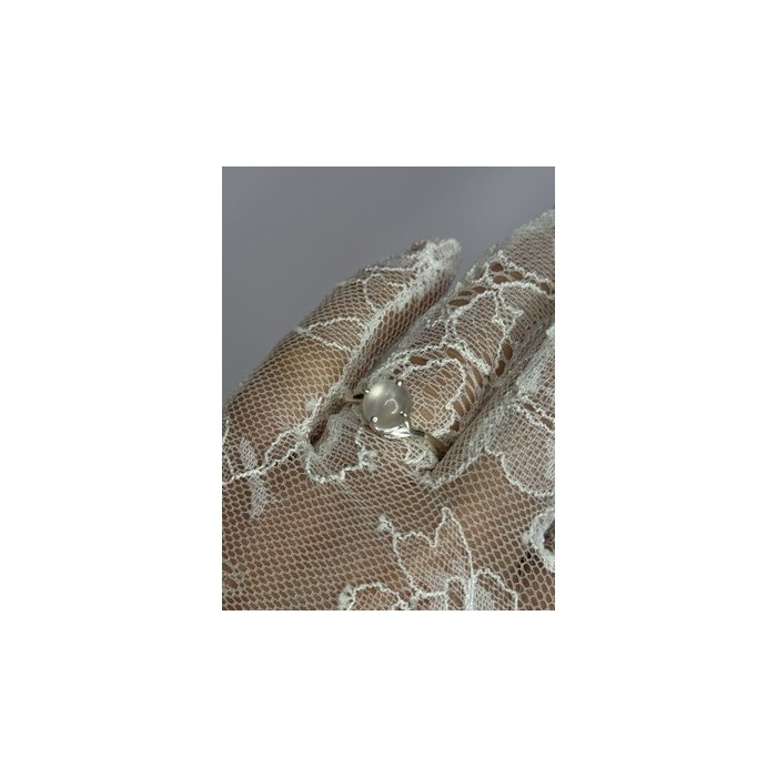 925 Sterling Silver Moonstone Ring Size 7.5