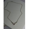 925 Sterling Silver Ruby & Beryl Necklace Length 18 Inch