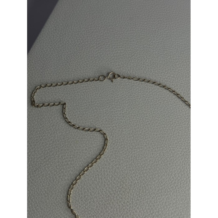 925 Sterling Silver Ruby & Beryl Necklace Length 18 Inch