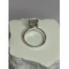 925 Sterling Silver Raw & Rough-Cut Diamond Ring Size 6.5