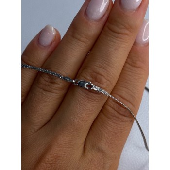 Elegant 925 Sterling Silver Gold Plated Part Diamond Necklace