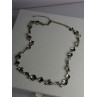 925 Sterling Silver Ocean Style Necklace Length 21/ 19 Inch