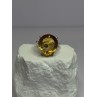 925 Sterling Silver Citrine Ring Size 7