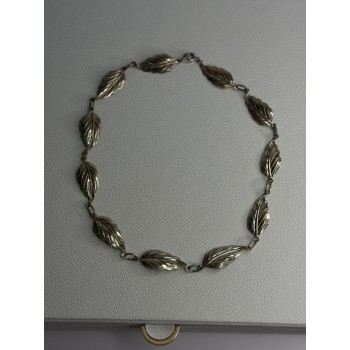 Danecraft 925 Sterling Silver Leaves Necklace Length 15 Inch