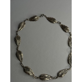 Danecraft 925 Sterling Silver Leaves Necklace Length 15 Inch