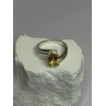 925 Sterling Silver Citrine Ring Size 8