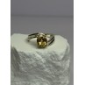 925 Sterling Silver Citrine Ring Size 8