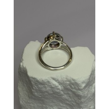 925 Sterling Silver Alexandrite Ring Size 7.5