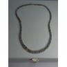 Beautiful Elegant 925 Sterling Silver Diamond Necklace Length 18 Inch