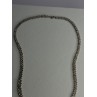 Beautiful Elegant 925 Sterling Silver Diamond Necklace Length 18 Inch