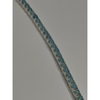 925 Sterling Silver Blue Moonstone Bracelet Length Min 7.5 Inch Max 8.5 Inch