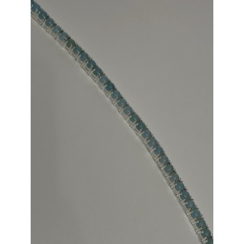 925 Sterling Silver Blue Moonstone Bracelet Length Min 7.5 Inch Max 8.5 Inch