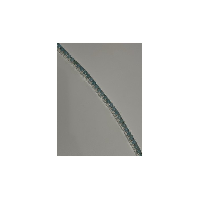 925 Sterling Silver Blue Moonstone Bracelet Length Min 7.5 Inch Max 8.5 Inch