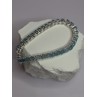 925 Sterling Silver Blue Moonstone Bracelet Length Min 7.5 Inch Max 8.5 Inch