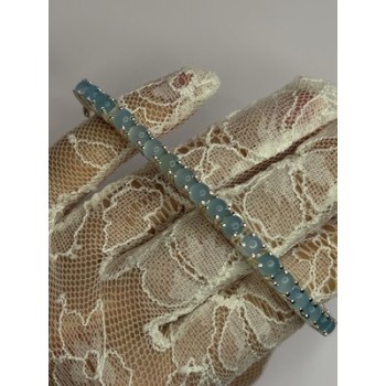 925 Sterling Silver Blue Moonstone Bracelet Length Min 7.5 Inch Max 8.5 Inch