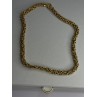 Italy 925 Sterling Silver Gold Plated Chain Necklace Length 18 Inch