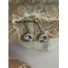 925 Sterling Silver Dream CZ Earrings Length 1.05 Inch