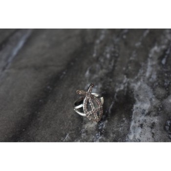 925 Sterling Silver Goshenite Ring Size 6.5