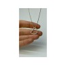 925 Sterling Silver Gold Plated CZ 