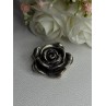 Beautiful Rose 925 Sterling Silver Pendant Length 1.20 Inch