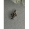 925 STERLING SILVER PEARL DOLPHINS PENDANT LENGTH 1 INCH