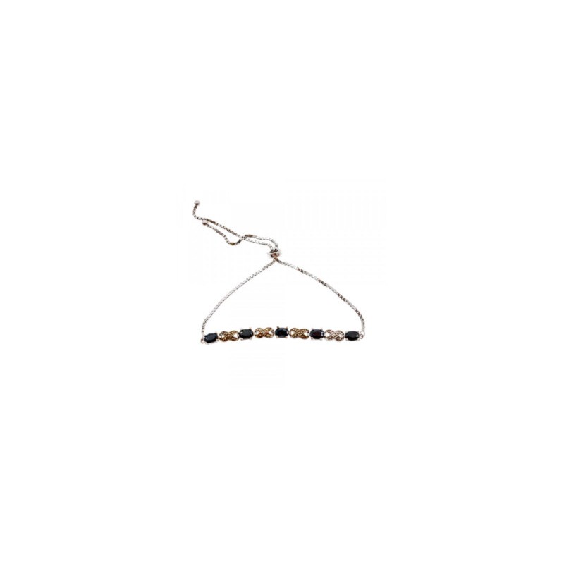 925 Sterling Silver Spinel Bracelet