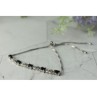 925 Sterling Silver Spinel Bracelet