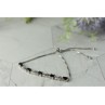 925 Sterling Silver Spinel Bracelet