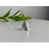 925 Sterling Silver Openwork Ring Size 7