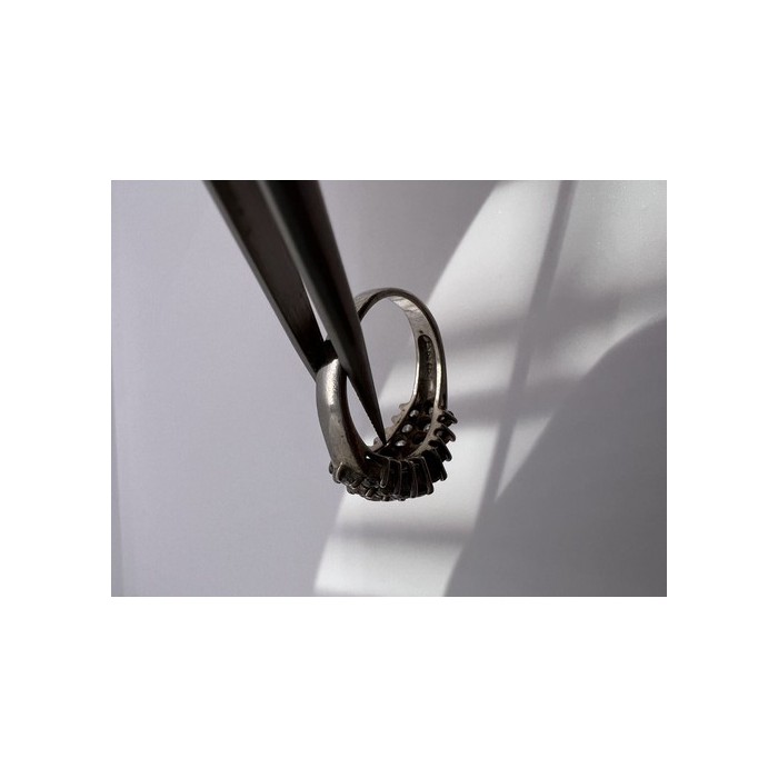 925 Sterling Silver CZ Ring Size 7