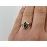 Vintage 925 Sterling Silver Garnet Pyrope Ring Size 6.5