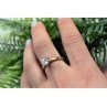 Gold Plated (18k) Ring With CZ Size 8