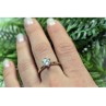 Gold Plated (18k) Ring With CZ Size 8