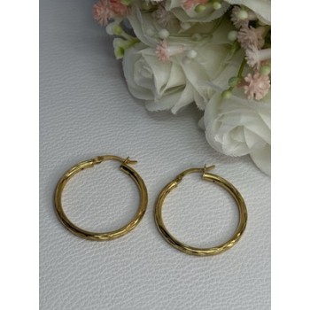 925 Sterling Silver Gold Plated Earrings Length 1.25 Inch