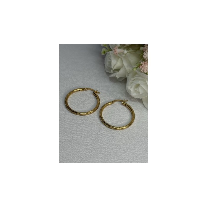 925 Sterling Silver Gold Plated Earrings Length 1.25 Inch