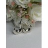 Elegant 925 Sterling Silver Earrings Length 1.90 Inch