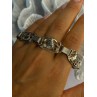 Vintage Dane Craft 925 Sterling Silver Bracelet Size 7.5
