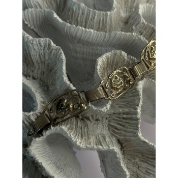 Vintage Dane Craft 925 Sterling Silver Bracelet Size 7.5