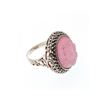 925 Sterling Silver Agate & Marcasites 