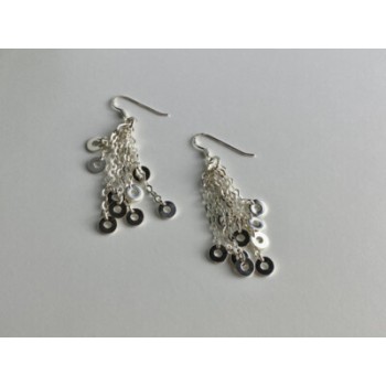 MILOR 925 STERLING SILVER EARRINGS ITALY