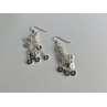 MILOR 925 STERLING SILVER EARRINGS ITALY