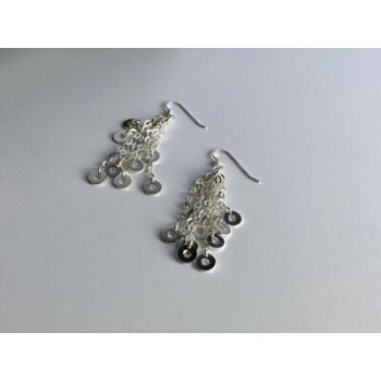 MILOR 925 STERLING SILVER EARRINGS ITALY