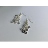 MILOR 925 STERLING SILVER EARRINGS ITALY