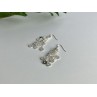 MILOR 925 STERLING SILVER EARRINGS ITALY