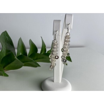 MILOR 925 STERLING SILVER EARRINGS ITALY