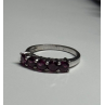 925 Sterling Silver Spinel Ring Size 7